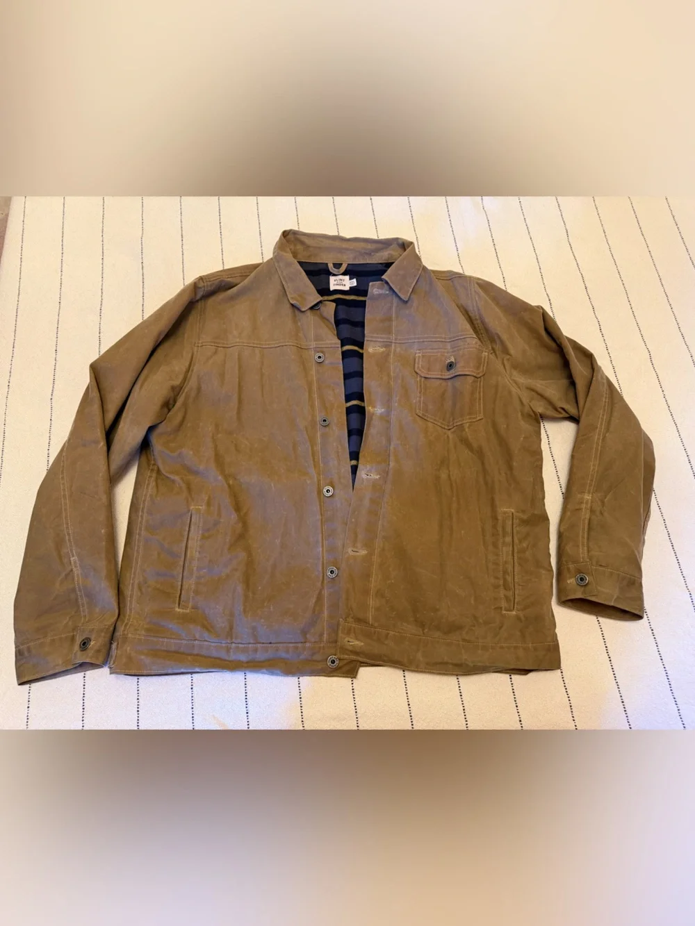 Flint and Tinder Waxed Trucker Jacket 3XL, Last of Us Jacket